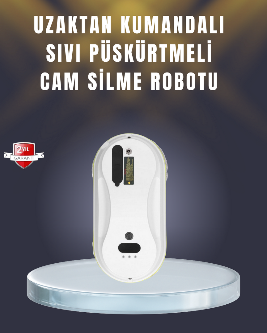 1248363_2-156.png 2800 Pa Güçlü Emişli Akıllı Cam Temizleyici Robot - Görsel 1