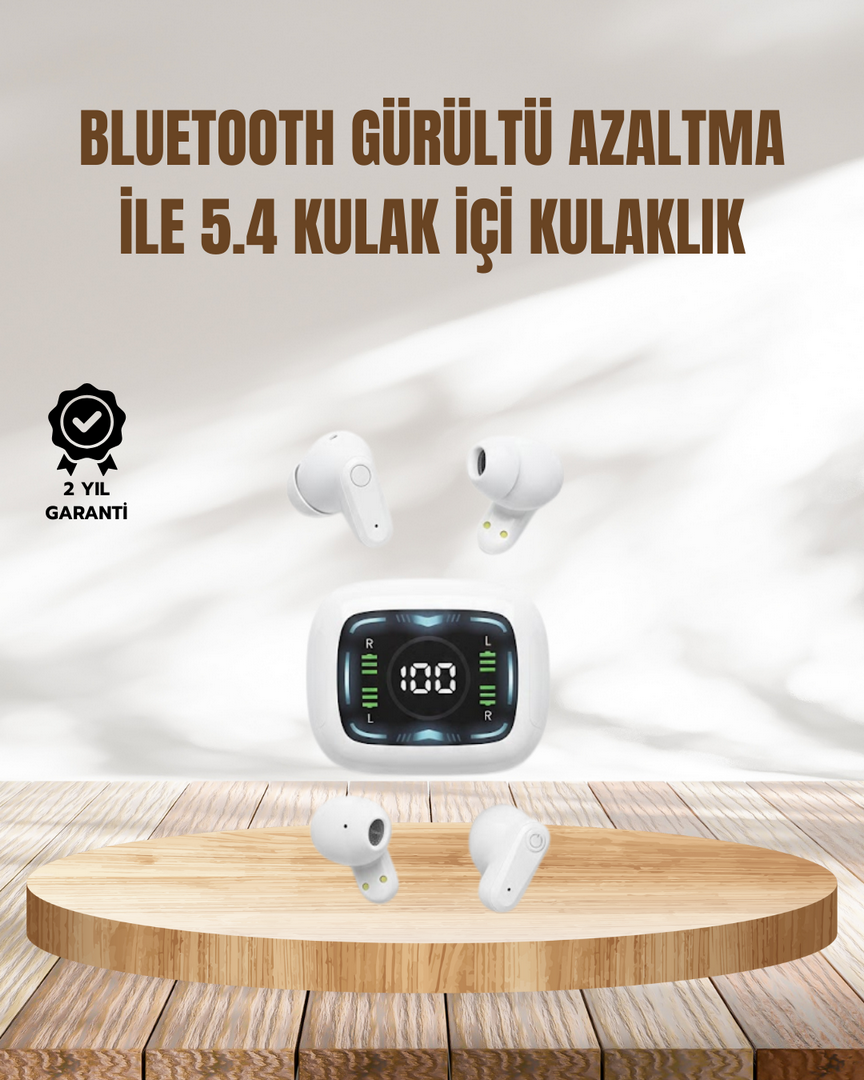 1248460_4-139.png Gürültü Engelleme Özellikli Kablosuz Kulaklık Güçlü Çekim - Görsel 1