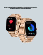 41 mm Kavisli Kasa Akıllı Saat IOS ve Android Uyumlu - Görsel 5