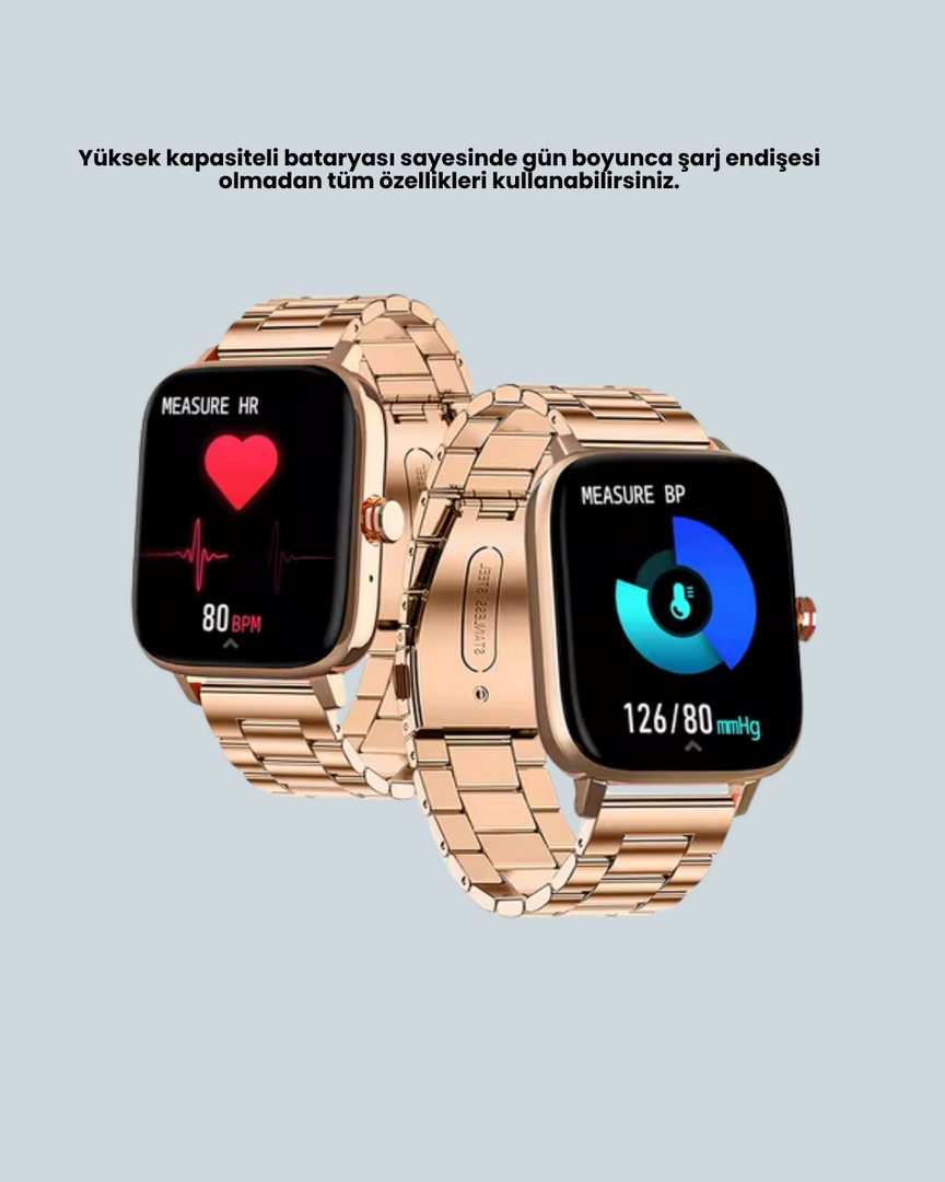 1248475_10-131.png AMOLED Ekranlı Türkçe Menülü Akıllı Saat Bluetooth Görüşmeli - Görsel 5