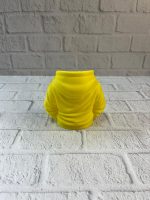 Dekoratif Sarı Hoodie Kalemlik 10x10 cm - Görsel 3