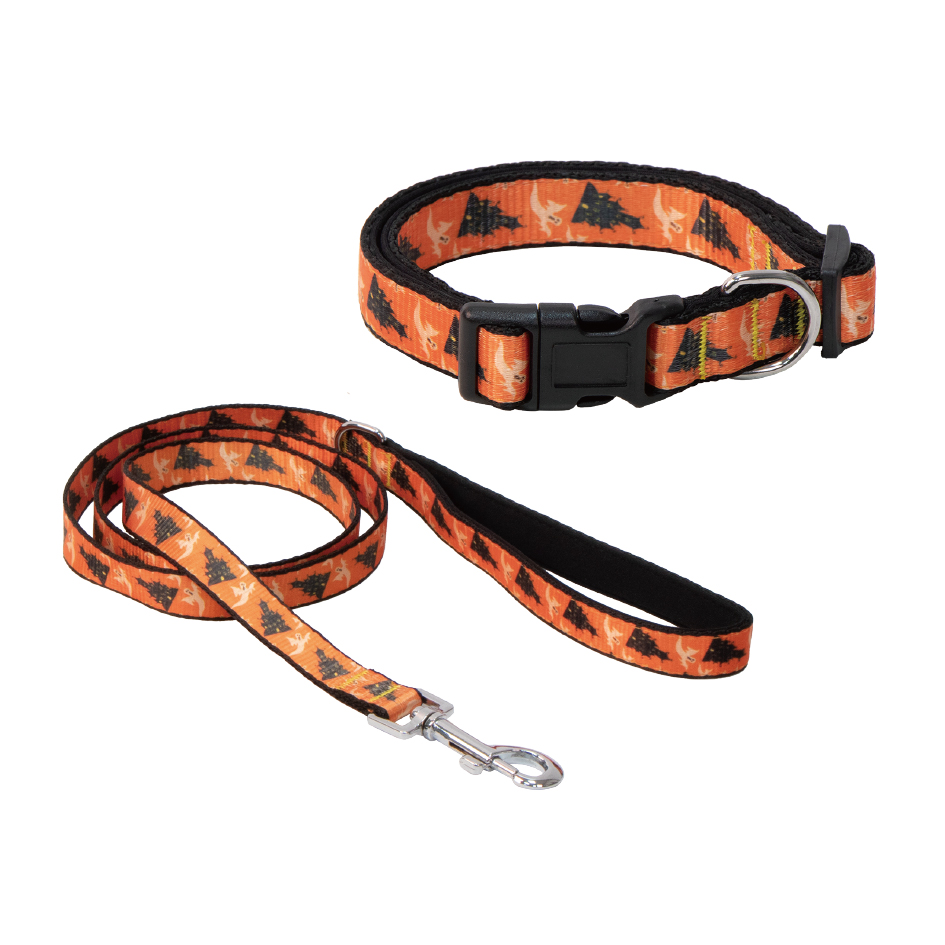 0aa551ae62f3f085f76a5114110b2bf5-1.jpg Eastland Boyun Tasma 20mm 30-50 Cm + Uzatma 120cm Cadılar Bayramı Desenli - Görsel 1