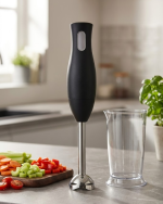 El Blenderı Paslanmaz Çelik Metal Ayaklı Ergonomik Tasarımlı Mutfak Blender - Görsel 5