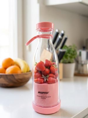 Şarjlı Taşınabilir Blender USB Kablosuz Smoothie Yapıcı Pratik Kullanım