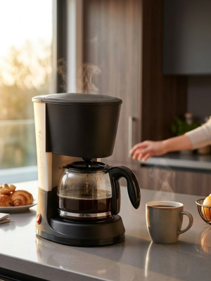 12 Fincan Filtre Kahve Makinesi 1.2 Litre Damlatmaz Sistem Kahve Makinesi