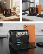 Tablet PC Klavyeli Set Geniş Ekran Yüksek Depolama ve Android Sistem - Görsel 5