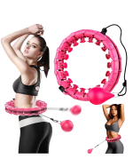 Masajlı Akıllı Hula Hoop Ayarlanabilir Fitness Çemberi - Görsel 4