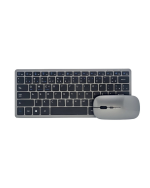 Kablosuz Bluetooth Klavye Mouse Seti Şarjlı Tablet Laptop Uyumlu - Görsel 5