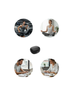 Açık Tasarım Kablosuz Bluetooth Spor Kulaklık LED Ekranlı - Görsel 4