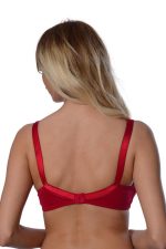 Bordo Dantelli Toparlayıcı Sütyen - 503 - Beden 105 - Görsel 6