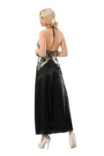 Siyah Dantelli Saten Gecelik - 086 - Beden L/XL - Görsel 2