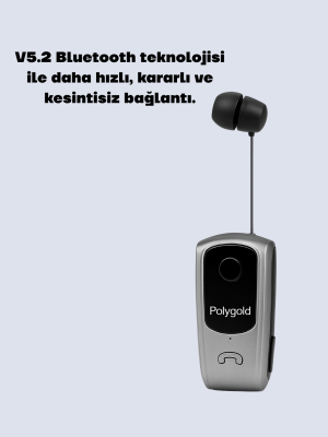 PG920 Klipsli Bluetooth Kulaklık