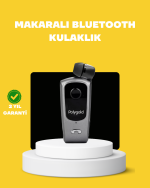 Geri Çekilebilir Kablolu Bluetooth İş Kulaklığı - Görsel 5