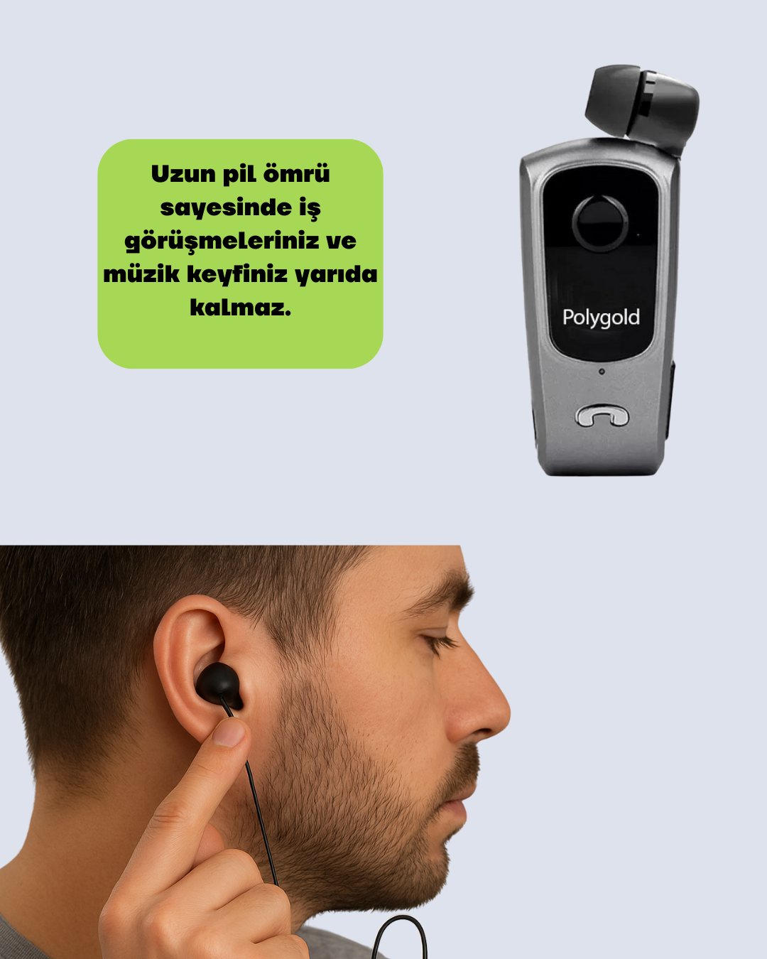 1209919_8-37.png Geri Çekilebilir Kablolu Bluetooth İş Kulaklığı - Görsel 1