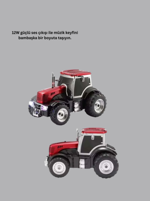 12W Güçlü Sesli TWS Destekli Bluetooth Hoparlör