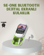 Dokunmatik Ekranlı Aktif Gürültü Azaltma Özellikli Kablosuz Kulaklık V5.4 - Görsel 5