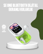 Kayar Kapak Tasarımlı Dokunmatik Ekranlı Kablosuz Bluetooth Kulaklık - Görsel 5