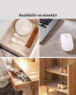 kaydırmaz şeffaf raflık - Görsel 3