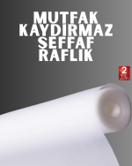 Kesilebilir şeffaf raflık çekmece kaplaması mutfak için - Görsel 5