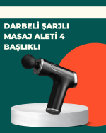 Kas Yorgunluğu Giderici Vücut Masaj Tabancası - Görsel 5