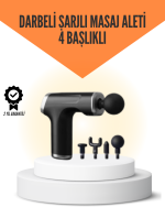 Sessiz Çalışan Taşınabilir Kas Masaj Aleti - Görsel 5