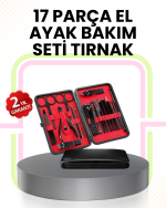 Kompakt ve Şık Tasarımlı 17 Parça Bakım Seti - Görsel 5