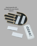 Kompakt Tasarımlı LED Jest Işığı – Selam ve Teşekkür Modları - Görsel 4