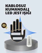 Uzaktan Kumandalı Çok Fonksiyonlu Araç Led Işığı - Görsel 5