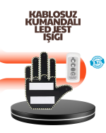 Araç İçin Eğlenceli LED El İşareti Işığı - Görsel 5