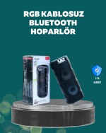 Uzun Pil Ömrü Sunan Kablosuz Bluetooth Hoparlör - Görsel 5