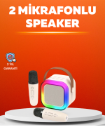 Ses Efektli Mikrofonlu Kablosuz Karaoke Sistemi - Görsel 4