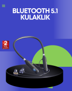 Ergonomik Tasarımlı IPX4 Suya Dayanıklı Bluetooth Kulaklık - Görsel 5