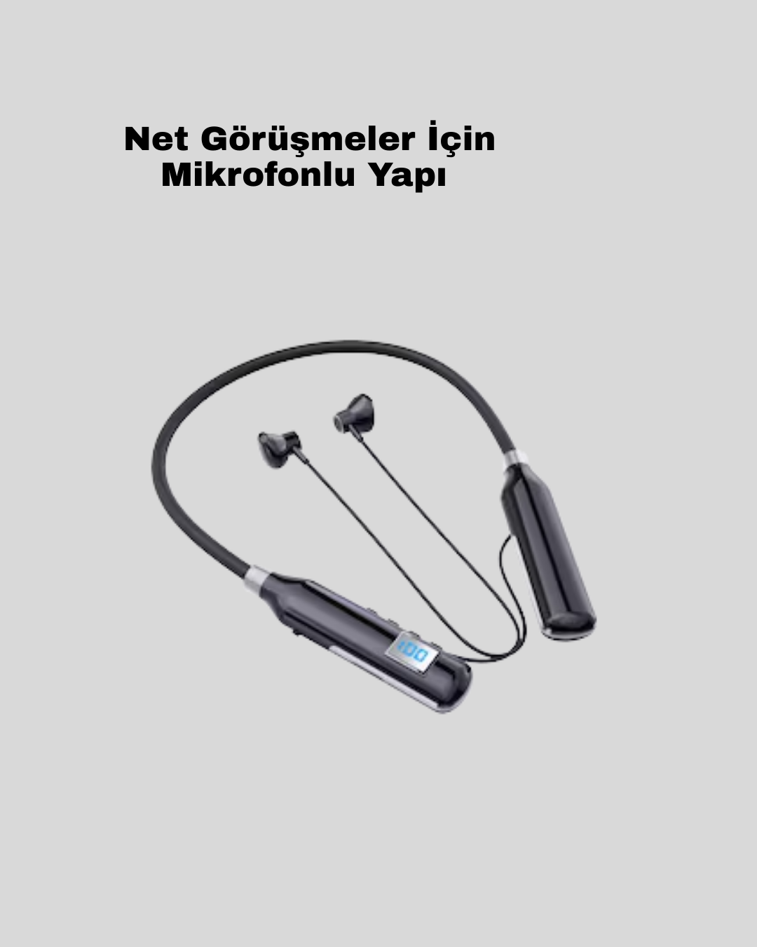 1210032_7-18.png Gürültü Azaltmalı Mikrofonlu Kablosuz Bluetooth Kulaklık - Görsel 1