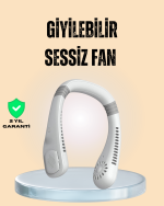 Esnek Silikon Tasarımlı Taşınabilir Kişisel Fan - Görsel 5