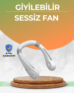 Uzun Ömürlü Bataryalı 9-18 Saat Kullanımlı Boyun Fanı - Görsel 5