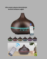 550ML Ultrasonik Hava Nemlendirici ve Aromaterapi Difüzörü - Görsel 4
