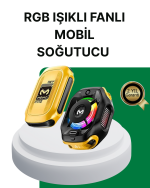 7 Kanatlı Vortex Fanlı Akıllı Telefon Soğutma Aparatı - Görsel 5