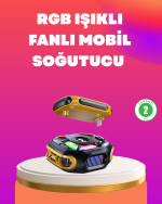 Type-C Girişli AI Modlu Yüksek Performanslı Telefon Soğutucu - Görsel 5