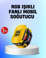 Yarı İletken Çipli RGB Işıklı Telefon Soğutucu - Görsel 5