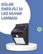 IP65 Dayanıklı Solar Enerjili Dış Cephe Aydınlatma - Görsel 5
