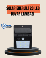 4 Modlu Solar LED Bahçe ve Garaj Lambası - Görsel 5