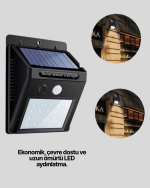 Güneş Enerjili Su Geçirmez Dış Mekan Aydınlatma - Görsel 4