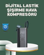 Bisiklet, Motosiklet ve Araçlar İçin Çok Amaçlı Hava Pompası - Görsel 5