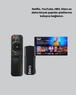 Android TV Stick 4K Ultra HD Görüntü Destekli - Görsel 3