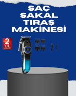 USB Type-C Şarjlı Kablosuz/Kablolu Erkek Tıraş Makinesi - Görsel 5
