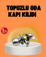 Mat Renk Topuzlu Kapı Kilidi – Giriş Tipi - Görsel 5