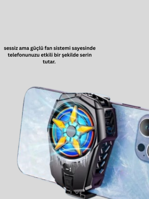 Evrensel Uyumlu Type-C Şarjlı Cep Telefonu Radyatörü