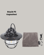 Uzun Ömürlü Bataryalı Outdoor LED Gece Lambası - Görsel 2