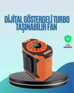 Taşınabilir Çok Fonksiyonlu Soğutma Fanı - Görsel 5
