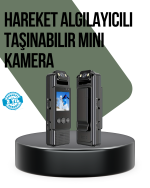 Gece Görüşlü Döngüsel Kayıt Destekli Mini Kamera - Görsel 5